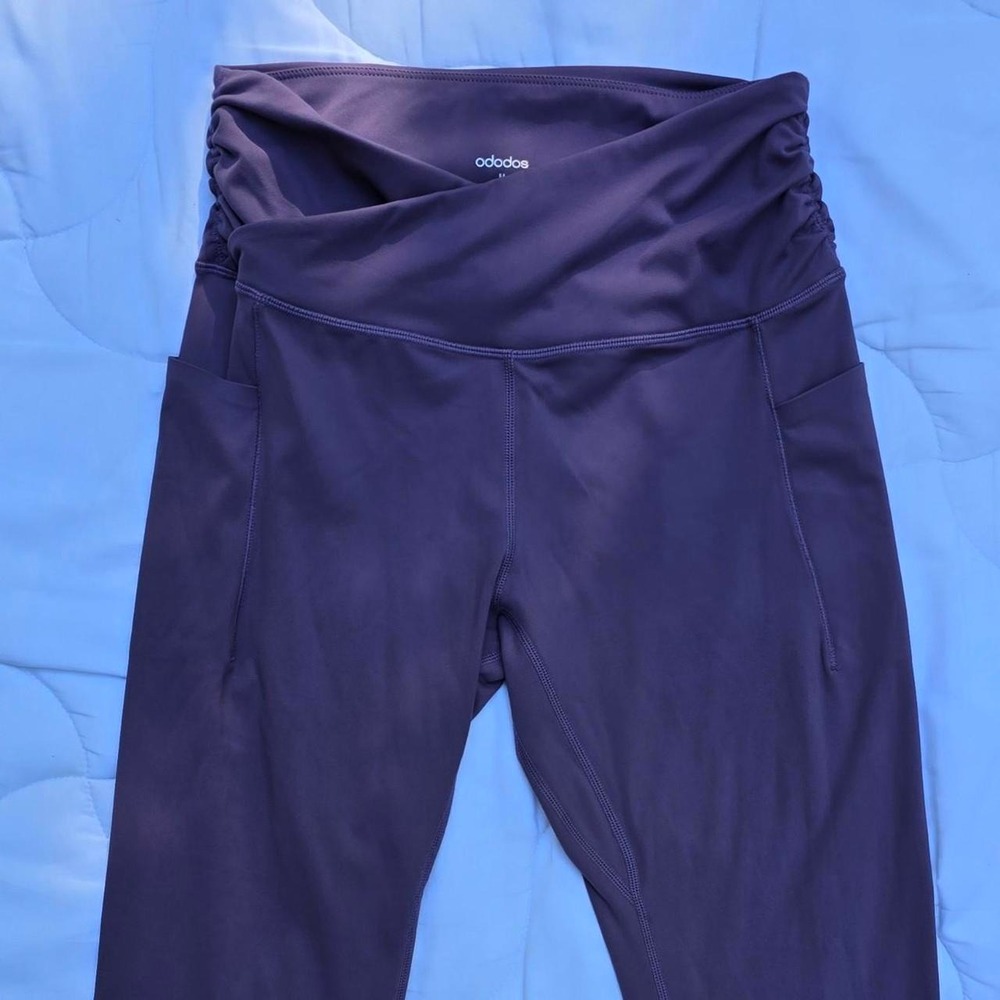 Ododos purple leggings size M